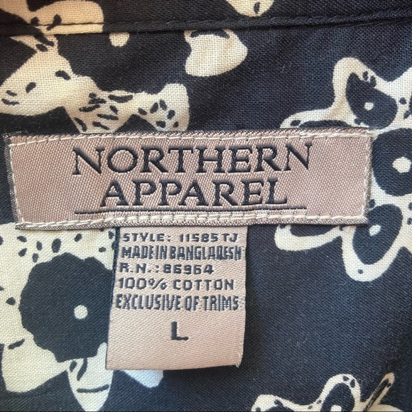 Northern Apparel Casual SS Shirt L - Picture 4 of 5
